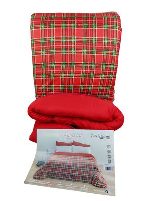 Trapunta Matrimoniale Scozzese di Zucchissime Art. Navidad_0