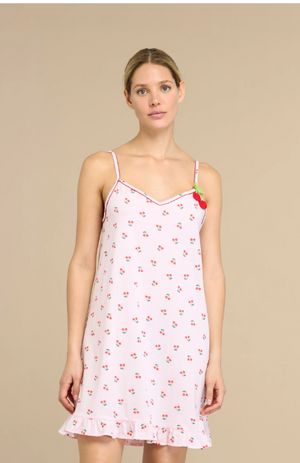 Camicia da Notte Donna in Cotone di Noidinotte Art. Summer&Fruits