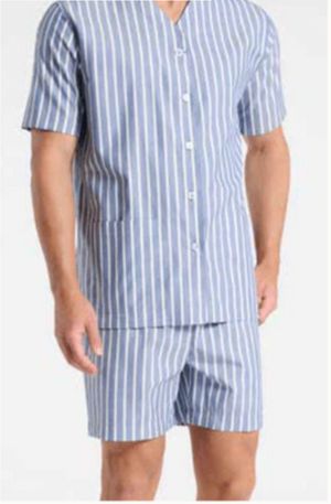 Pigiama Corto Aperto Uomo in Lyocell di Perofil Art. VPRT93380