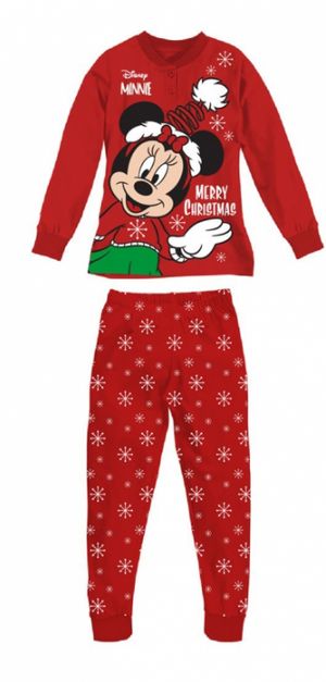 Pigiama Lungo Natalizio Minnie per Bambina Disney