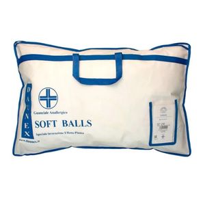Guanciale Daunex Soft Balls 50x80cm Effetto Piuma AB326