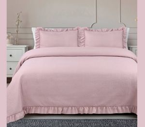 Set Trapuntino + 2 Federe con Frill di Preziosa Home Art. Denise