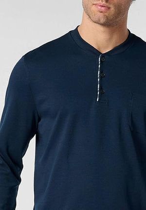 Pigiama Uomo in Cotone Felpato di  PEROFIL Art. VPRT93210_1