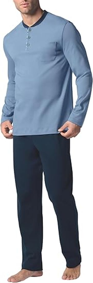 Pigiama Uomo in Cotone Felpato di  PEROFIL Art. VPRT93210_desktop_2