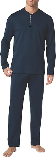 Pigiama Uomo in Cotone Felpato di  PEROFIL Art. VPRT93210