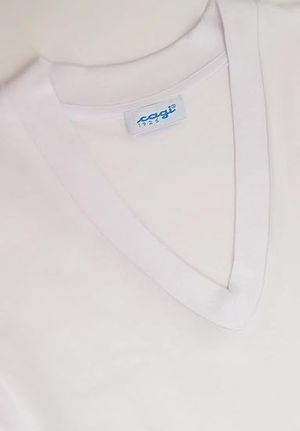 Cagi t-shirt scollo a V mezza manica 1305_1