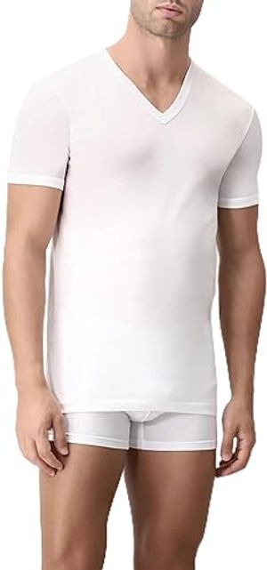 Cagi t-shirt scollo a V mezza manica 1305