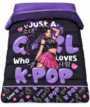 Offerta Speciale K-POP Completo Letto, Trapunta e Pouf Contenitore