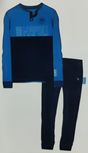Pigiama SSC Napoli Unisex Ragazzo Bambino_1