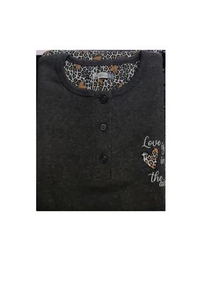 Karelpiù pigiama caldo cotone donna KF7052_0