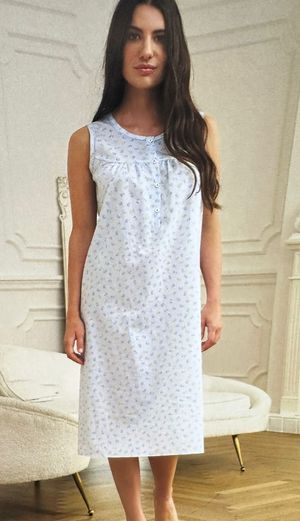 Camicia da notte S/L serafino carré Linclalor Art. LS130865