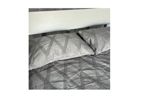 Copripiumino Parure Matrimoniale Tessuto Jacquard Preziosa Home Art. Iris_1
