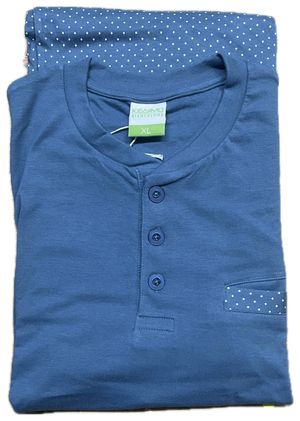 Pigiama Uomo Corto Mezza Manica Pantalone Corto Summer di Kissimo_0