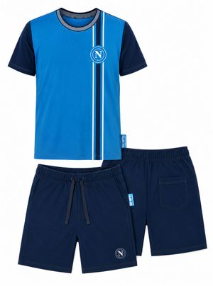 Pigiama Corto Bambino SSC Napoli in 100% Cotone