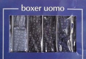 3 BOXER UOMO CALIBRATO  PURO COTONE CON APERTURA BOTTONE NOVE NOVE