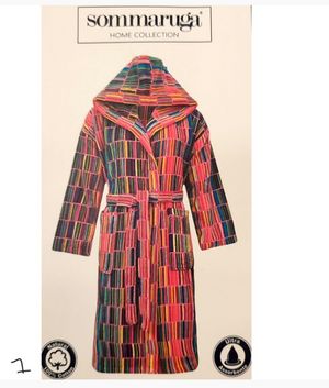 Accappatoio Unisex Multicolor in Spugna Cinigliata di Sommaruga_desktop_3