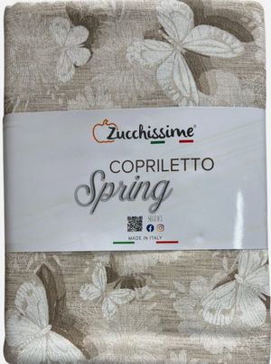 Copriletto Matrimoniale di Zucchissime Art. Spring_1
