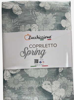 Copriletto Matrimoniale di Zucchissime Art. Spring_0