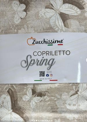 Copriletto Matrimoniale di Zucchissime Art. Spring_desktop_2