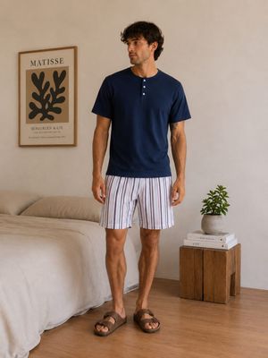 Pigiama Corto Uomo di Crispo Art. Serafino_1