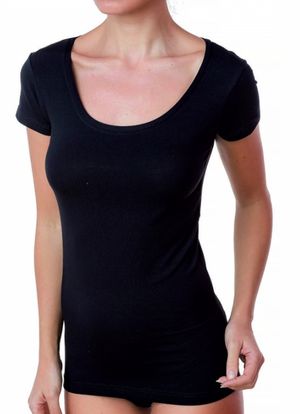 t-shirt mezza manica scollo lollo jadea art.4181_1