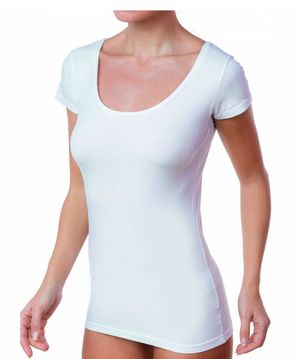 t-shirt mezza manica scollo lollo jadea art.4181_0