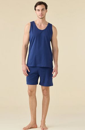 Pigiama Uomo Plus Estivo Blu di Noidinotte Art. 3302_0