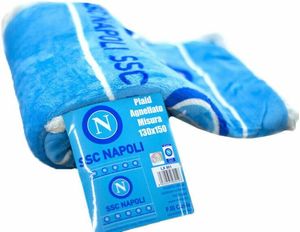 SSC Napoli Coperta Plaid in pile agnellato 