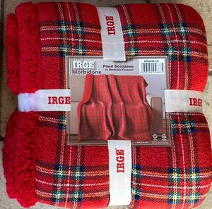 Plaid Matrimoniale Irge con Fantasia Scozzese_0