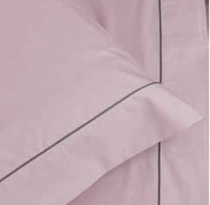 Completo Lenzuola Matrimoniale in Percalle Coda di Topo  Biancaluna Art. Percalle_1