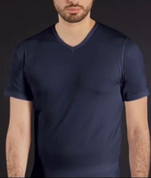 T-Shirt Uomo con Scollo a V di Nazareno Gabrielli Art. NG4506_1