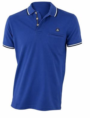 Polo Mezza Manica con Taschino Piquet Navy Sail Art. 26337_0