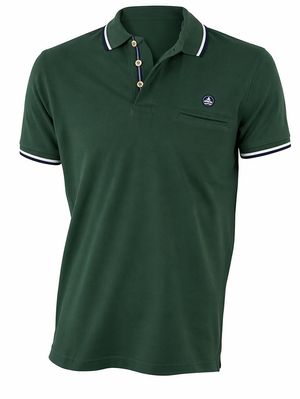 Polo Mezza Manica con Taschino Piquet Navy Sail Art. 26337_1