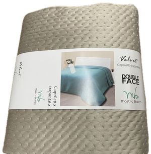 Copriletto Trapuntato - Trapuntino in Velluto di Mastro Bianco Art. Velvet_1
