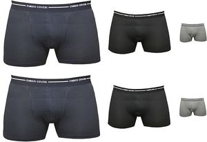 3 boxer ENRICO COVERI  in cotone elasticizzato uomo art. EB1000_0