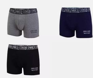 3 boxer ENRICO COVERI  in cotone elasticizzato uomo art. EB1500_1