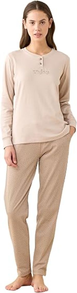 Pigiama Donna in Caldo Cotone Noidinotte Art. FA9883