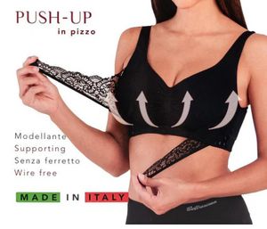 BELLISSIMA reggiseno push-up in pizzo senza ferretto art.147_0