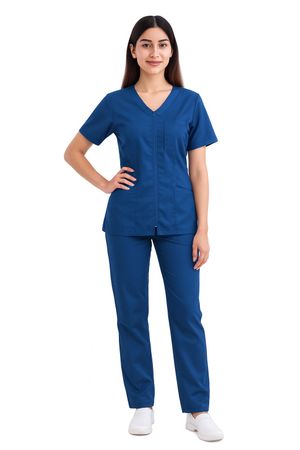 Casacca Medico /infermiera Donna con Zip + Pantalone_desktop_3