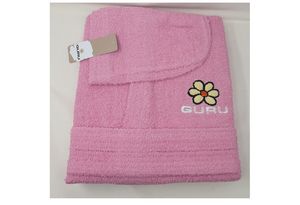 Accappatoio con Cappuccio Unisex in Spugna Guru_1