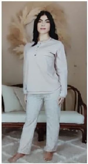 Silvia Pigiama con taschino Serafino Donna Interlock Art 44602_0