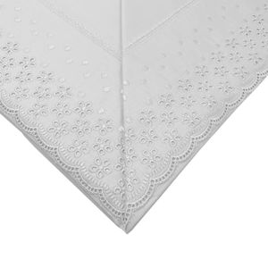 CASARREDO Coppia Lenzuola San Gallo in cotone + 2 federe made in italy_1
