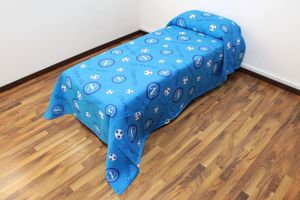 SSC Napoli Copriletto piquet in cotone_0