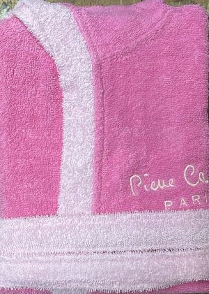 Accappatoio con cappuccio Bicolor di Pierre Cardin_desktop_2