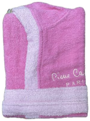 Accappatoio con cappuccio Bicolor di Pierre Cardin_1