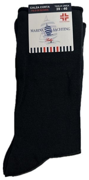 Set 3 Paia Calza Corta Sanitaria in Filo di Scozia di Marina Yachting