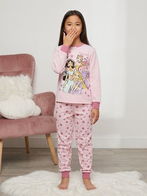 Pigiama Lungo Bambina in Caldo Cotone Sabor Art. Principesse