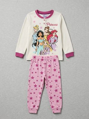 Pigiama Lungo Bambina in Caldo Cotone Sabor Art. Principesse_0