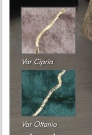 Laura Blasi Trapunta in Velluto con Cuscino Arredo Art. Marble_0