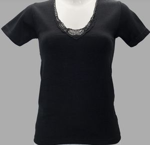 Maglia lana cotone donna mezza manica Nottingham Art. VL_0